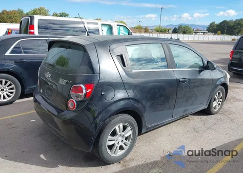 2014 Chevrolet Sonic Lt Auto из США, поврежденный, VIN 1G1JC6SH4E4101360